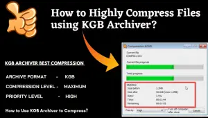 how to highly compress a file using uharc