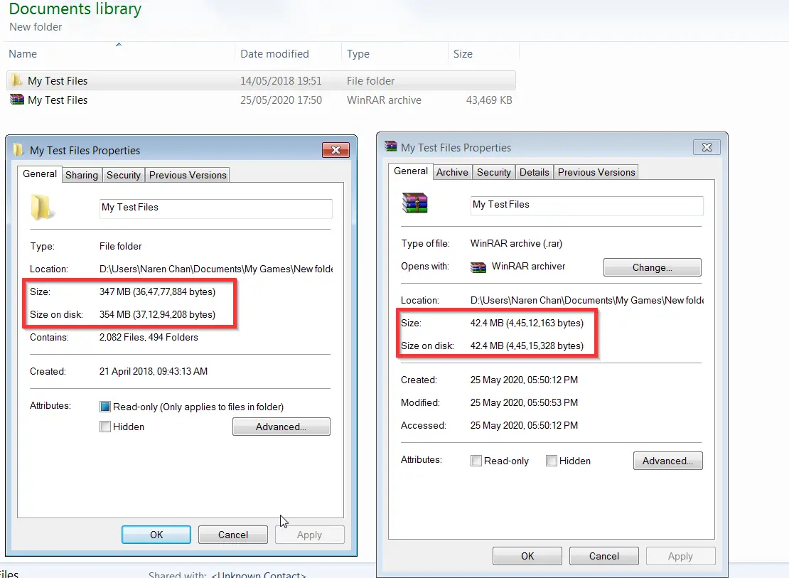 How to Highly Compress Files using Winrar in Windows 10
