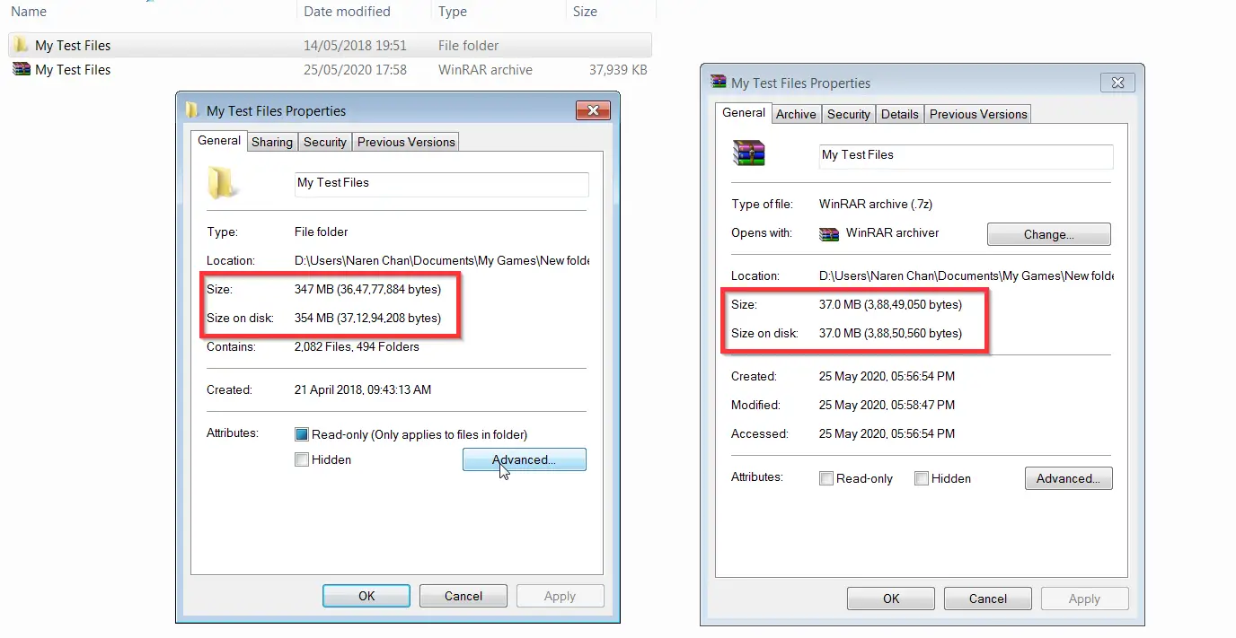How to Highly Compress Files using 7zip