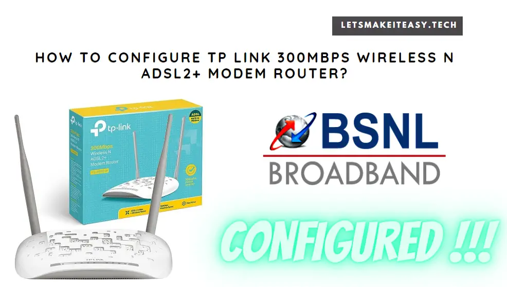 How to Configure TP Link 300Mbps Wireless