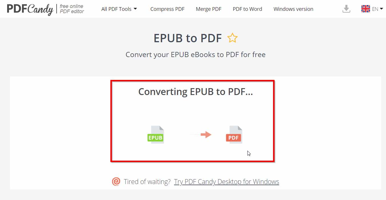 convert pdf to epub without losing format