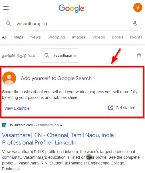 Add Me to Google Search: How to Create Your People Card on Google Search? - Lets Make It Easy