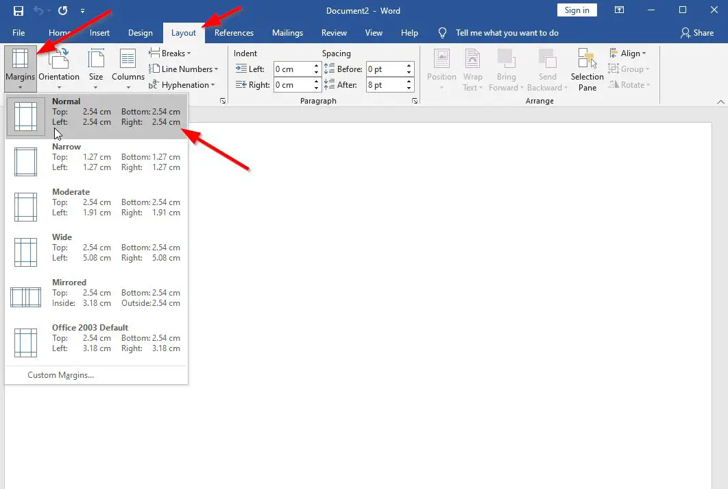 How to Add a Border in Microsoft Word? | How to Draw Four Side Margin ...