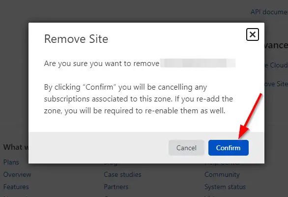 How to Delete a Site/Removing a Domain