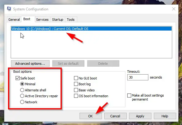 How to Start/Run Your PC in Safe mode in Windows 10?