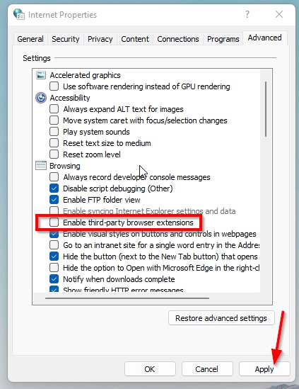 How to Fix "An Error Has Occurred in the Script On This Page" Error in Windows 7,8,8.1,10 & 11?
