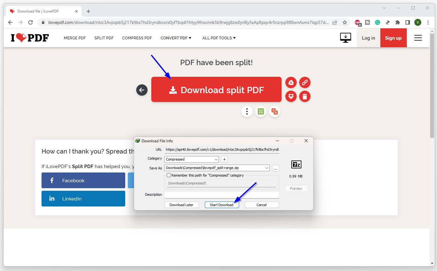 How to Split Single PDF File to Multiple PDF Pages/Files (Online & Offline)?