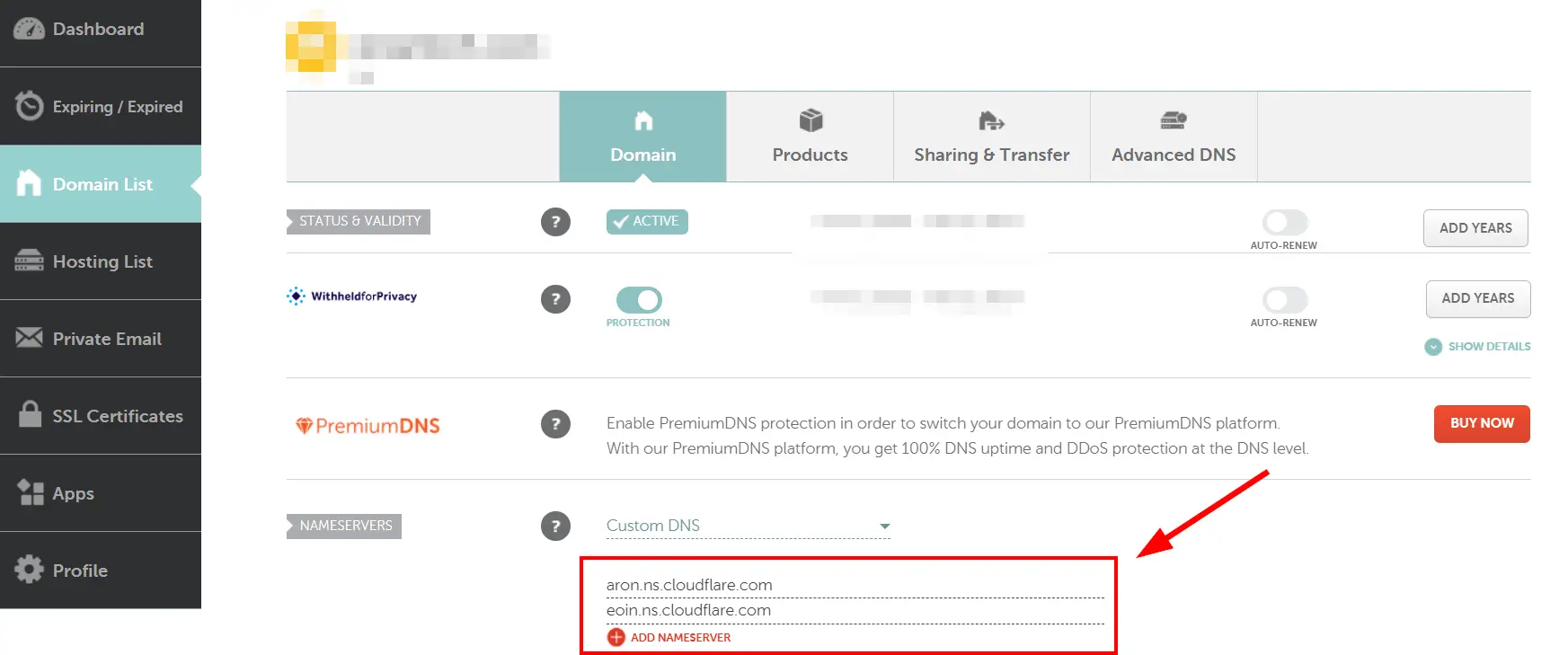How to Transfer Domain from One Cloudflare Account to Another Account?