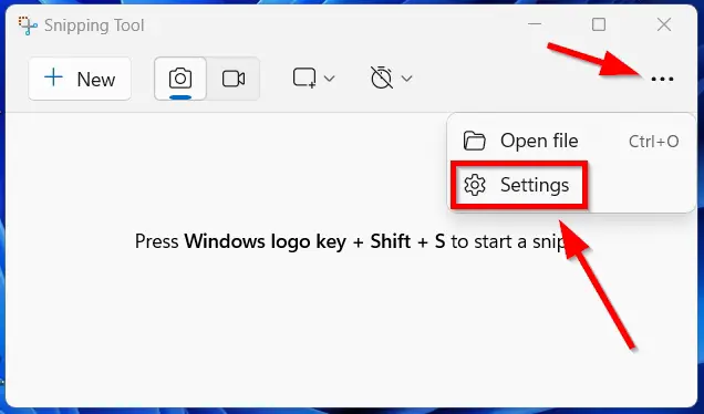 windows 11 disable snipping tool hotkey